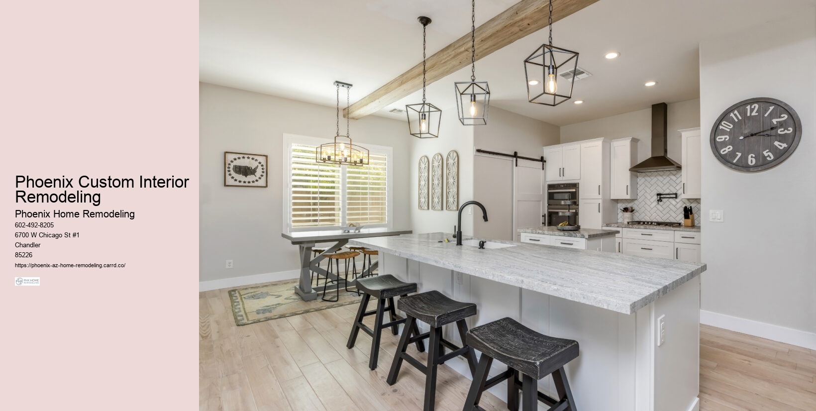Phoenix Custom Interior Remodeling